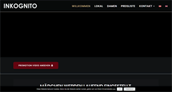 Desktop Screenshot of inkognito-graz.at